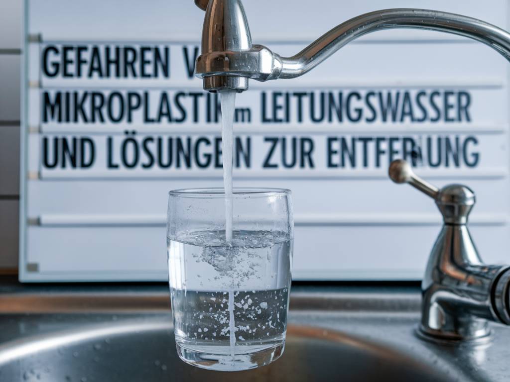 Gefahren von mikroplastik im leitungswasser und lösungen zur entfernung